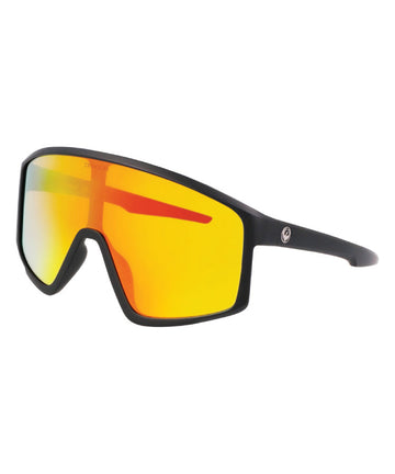 Dragon Amped Matte Black w/ LUMALENS Red Ion Sunglasses